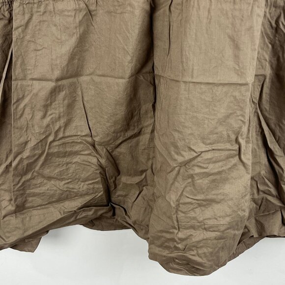 AE Sport Top Blouse Size 20 Brown Sleeveless Wide Strap Square Neck Cotton - Picture 9 of 9